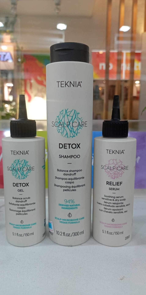 Scalp Balance Treatment at The Color Bar using Teknia  Detox Relief by Lakme - The Color Bar Forbes Town; The Color Bar Estancia Capitol Commons
