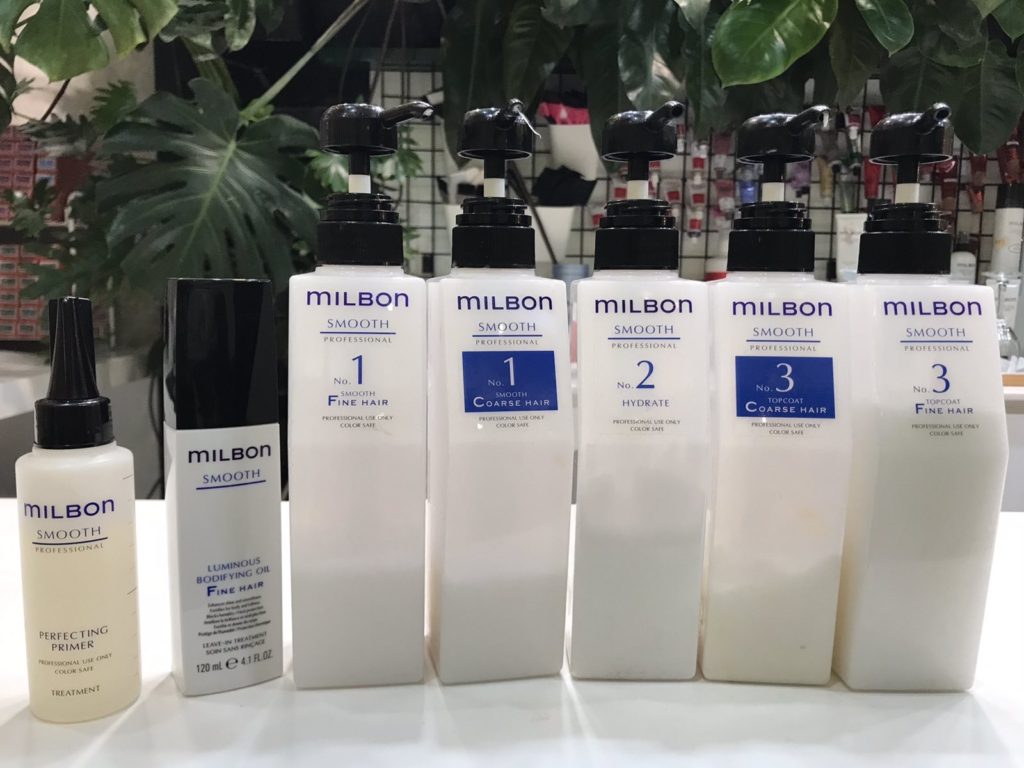 Hair Hydration treatment at The Color Bar using Milbon Smooth - The Color Bar Molito Alabang (Global Milbon Partner)