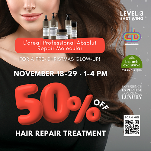 50% off HAIR REPAIR – MOLECULAR REPAIR TREATMENT