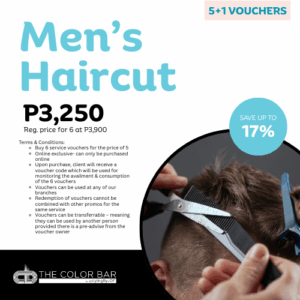 5+1 Men's Haircut Vouchers