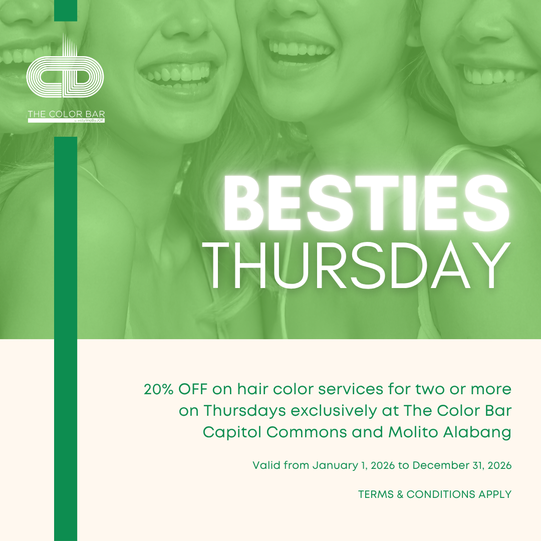 Besties Thursday | 20% Off Hair Color Services | The Color Bar
