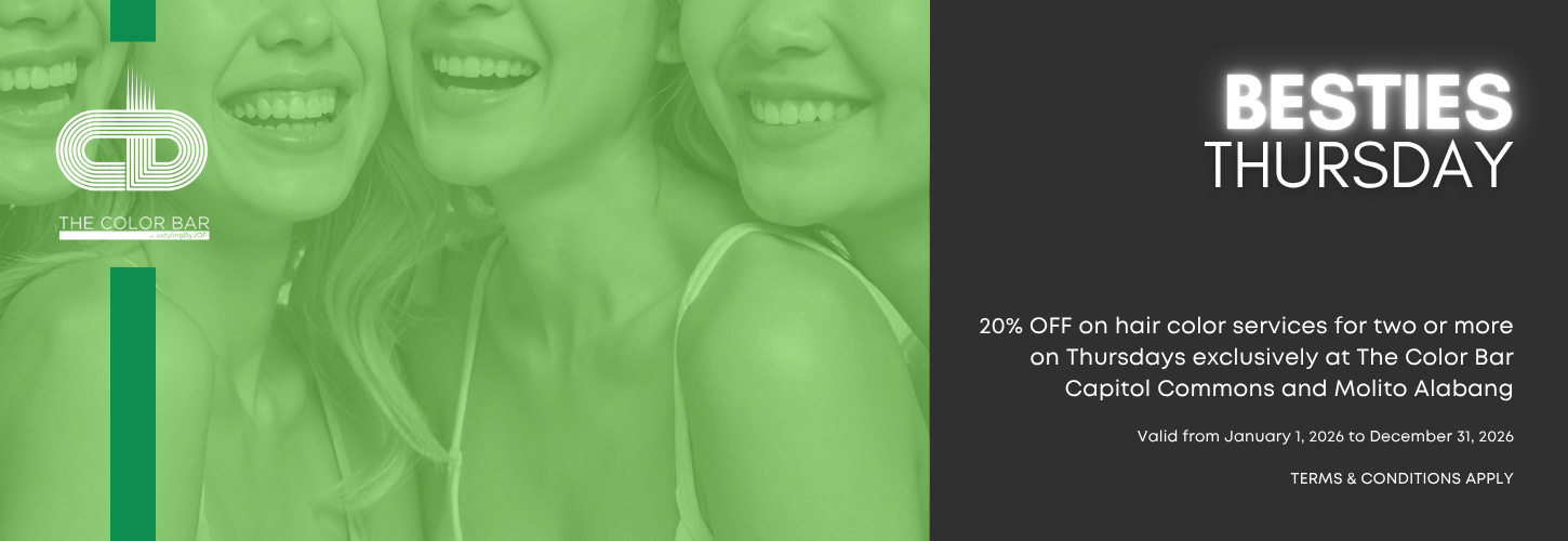 Everyday Deals | The Hair Color Authority in Metro Manila
