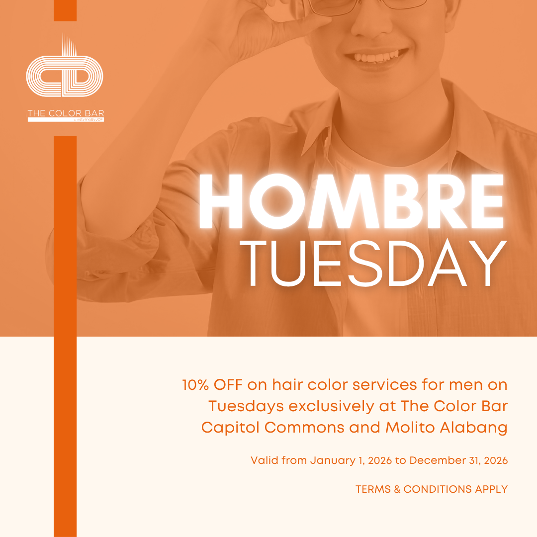 Hombre Tuesday | 10% Off Men’s Hair Color Services | The Color Bar