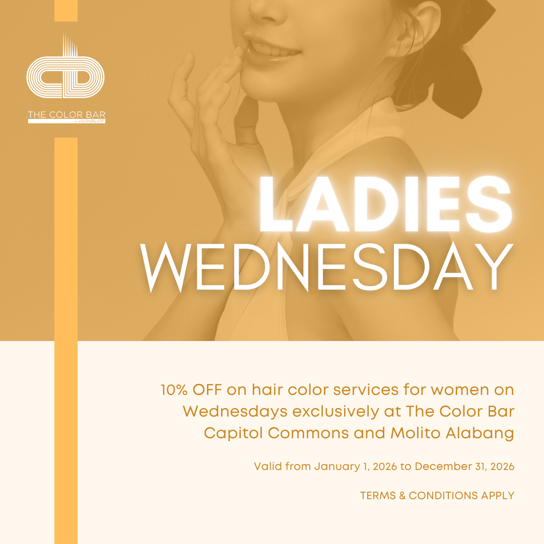 Ladies Wednesday | 10% Off Hair Color Services | The Color Bar