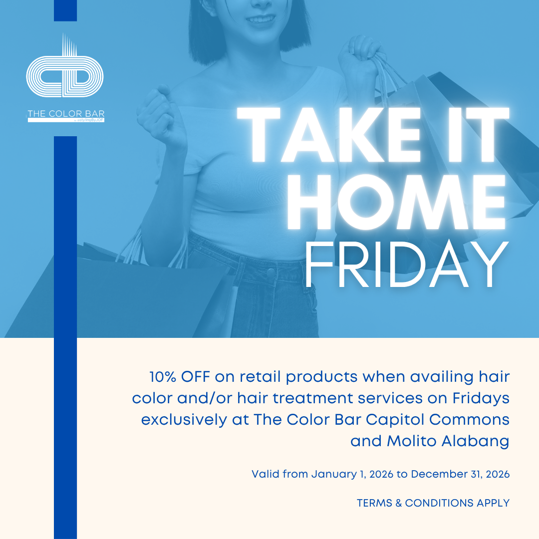 Take It Home Friday | 10% Off Professional Hair Care Products | The Color Bar