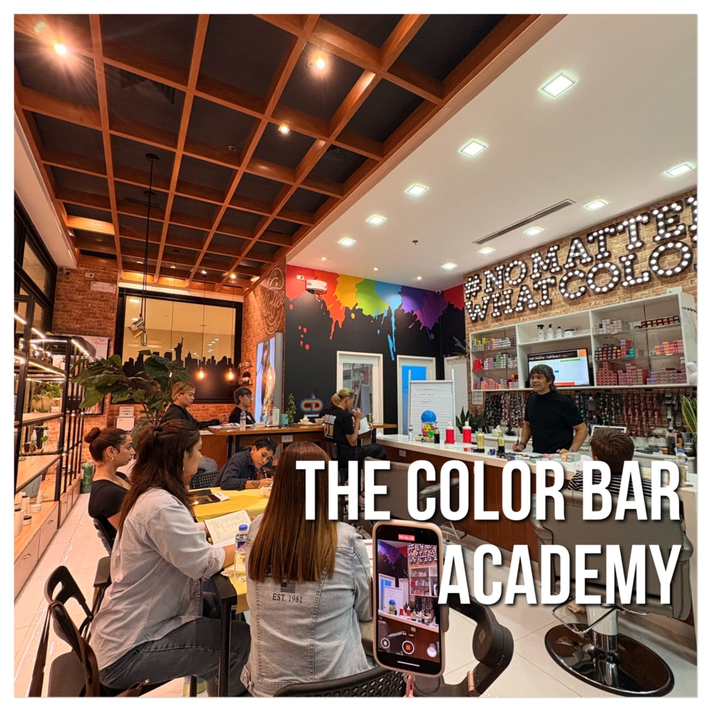 Hair Color Education and training at the color bar academy